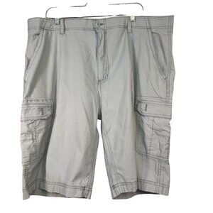 Wearfirst Ripstop Cargo Shorts Gray Size 42 Lightweight Mens Multi Pocket Durabl
